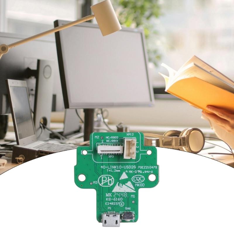 USB Charging Port Replacement Circuit Board for Link 10 Speaker Repair 40-LINK10-USD2G Parts, Green