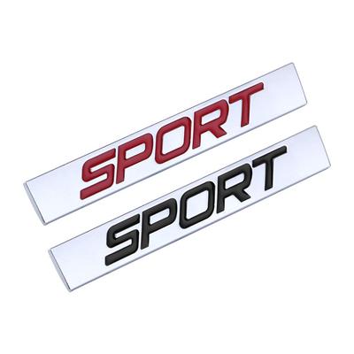 Metal Badge Sport Logo Car Styling Decal Auto Refitting Accessories 3D Car Sticker Emblem Badge