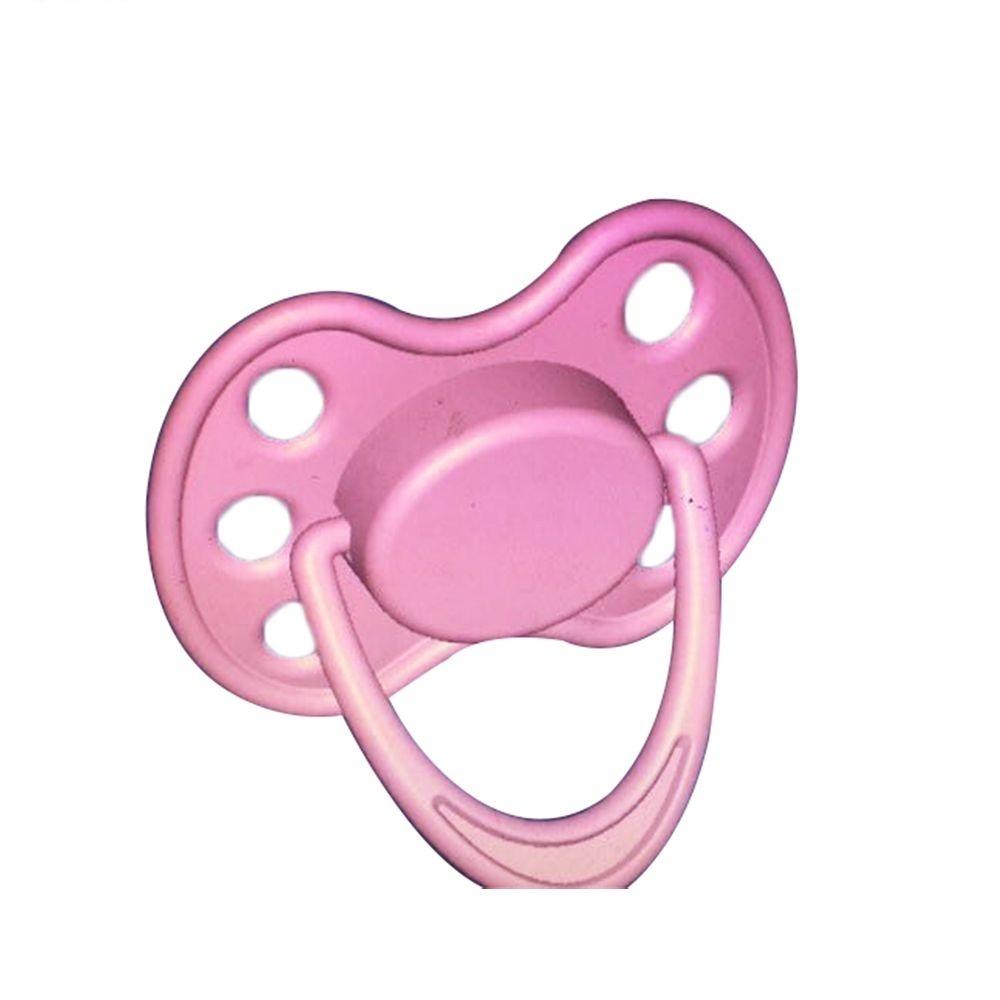 Pure Color Doll Magnet Pacifier Lovely Print Baby Doll Pacifier Bottle Doll Toy  Doll Accessories