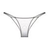 Womens See Through Mini Thongs Lace Mesh Sheer G-String Ultra-thin Panties