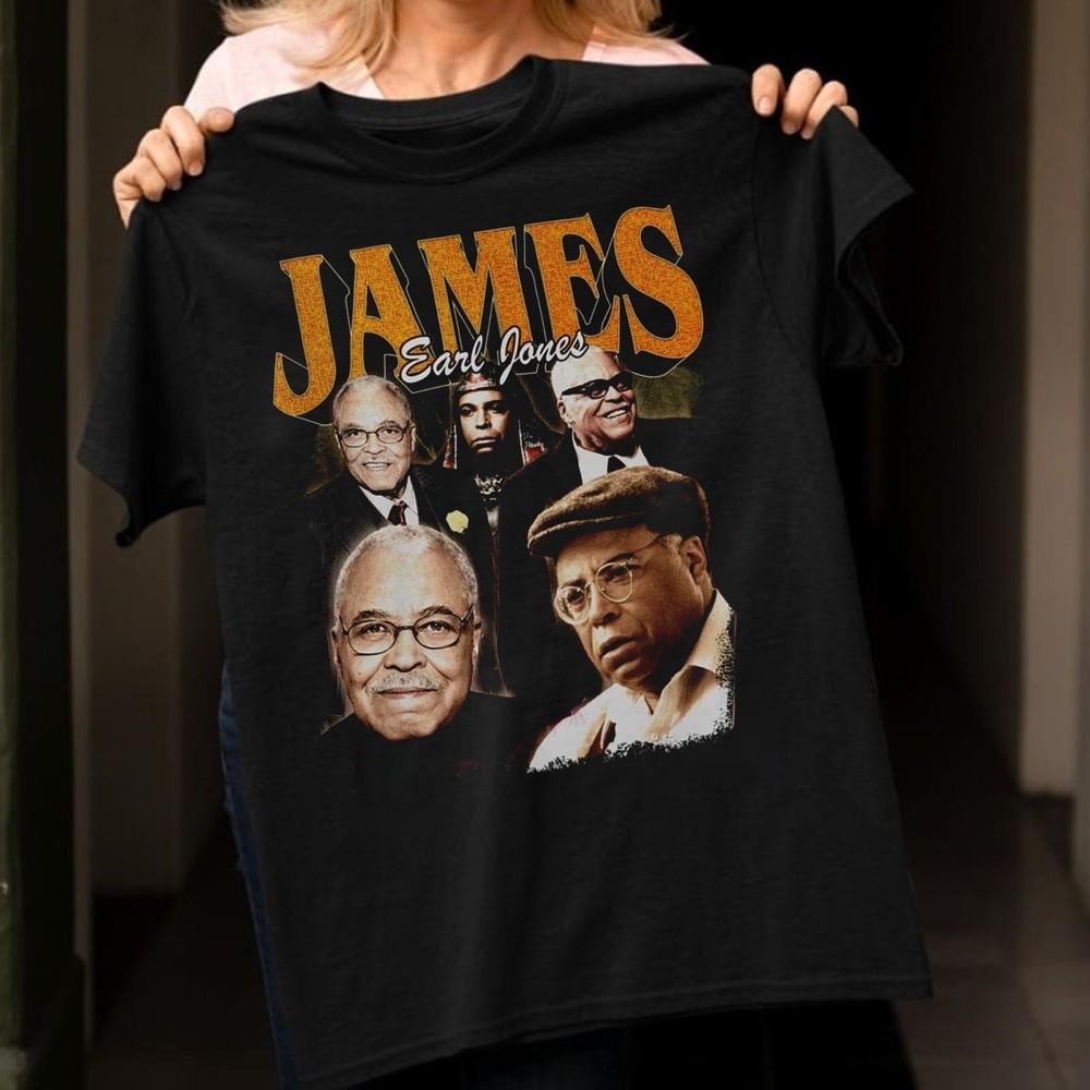 Retro James Earl Jones Concert Men S235XL 7D477 Unisex T-Shirt XL