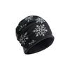 Fashion Soft Scarf Warm Hat Keep Warm Thickened Cover Head Cap Fleece Lined Windproof Cold Cap for Women