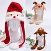 New Christmas Hat - Cute Deer-themed Christmas Children's (for Both Boys and Girls) Funny Plush Christmas Decoration Accessory