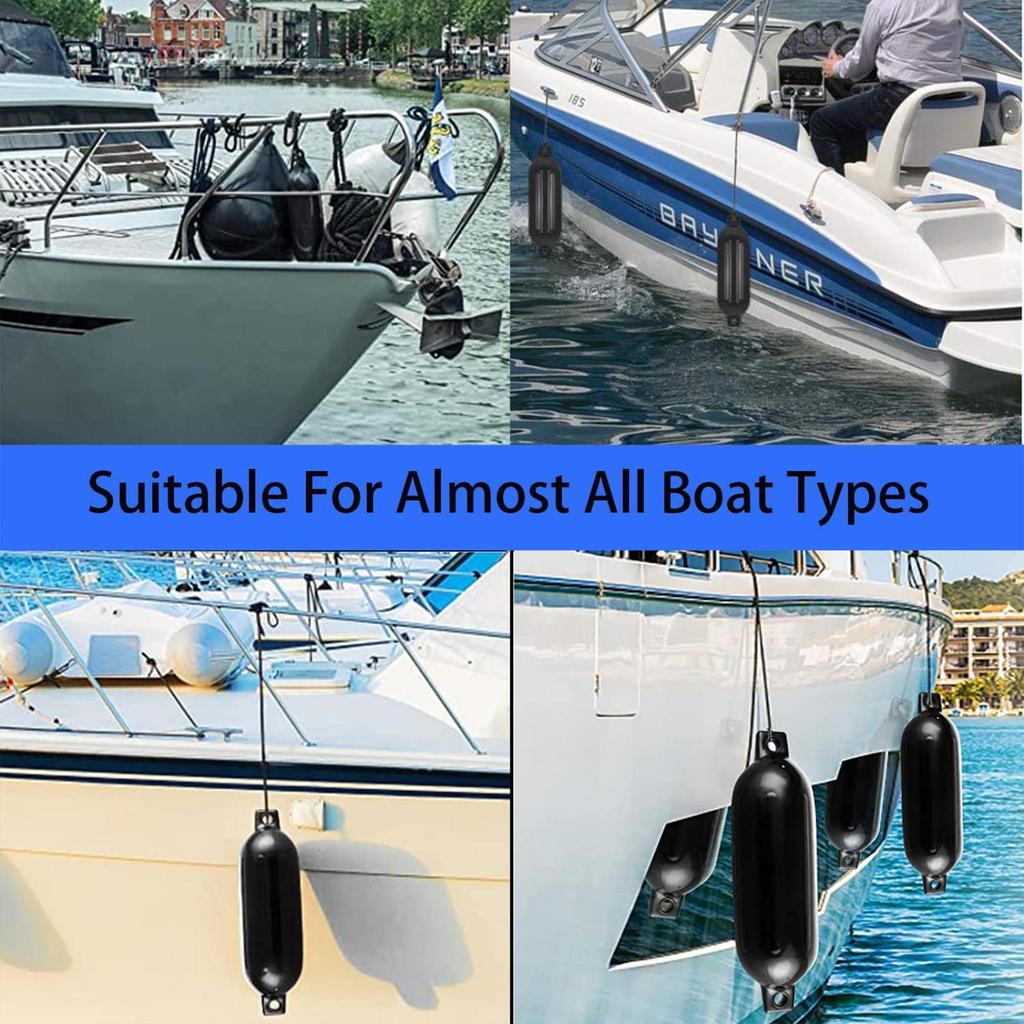 Boats Bumper Marine Bumper Replacement Inflatable Boats Bumper Anticrash Buoy Inflatable Marine Bumper Easily to Install