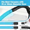 Vacuum Cleaner Accessories Suction Head Flat Nozzle For Window Slide Gap Compatible With Most Vacuum Cleaners Cleaning Tube