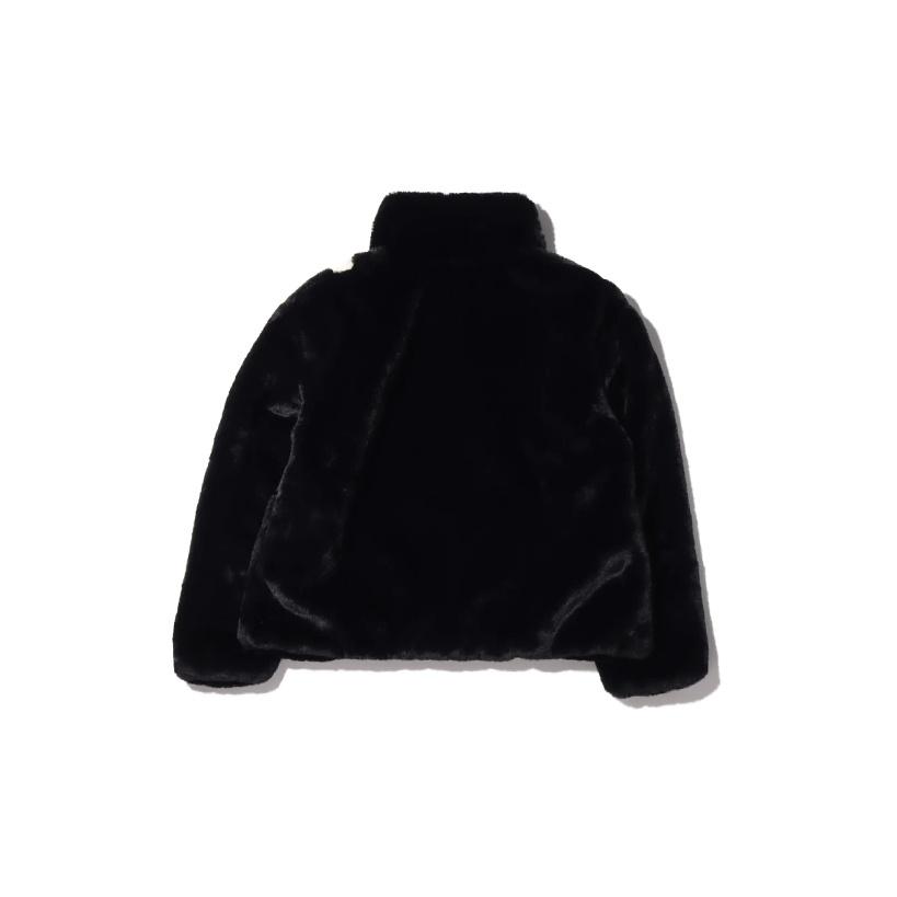 Nike Sportswear Big Swoosh Faux Fur Collar Jacket Women Jacket Black CU6558-010