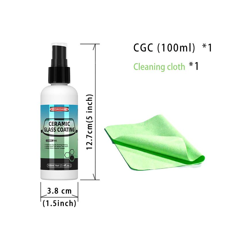 Hydroshine Ceramic Glass Coating Anti Rain Water Repellent Spray Hydrophobic Car Chemical Detail