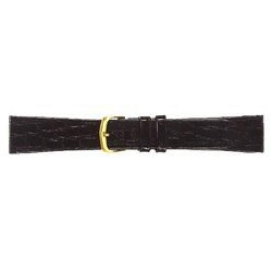 Seiko Replacement Cowhide DA74 Watch Accessories (Genuine) Strap, Crocodile-Embossed, Water-Repellent, [] Men's & Women's
