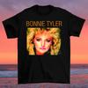 Μπλουζάκι Υπογραφής Bonnie Tyler Κοντομάνικο Βαμβακερό Μαύρο Unisex S έως 5XL CH212 Unisex T-Shirt