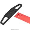 T-Square Ruler Aluminum Carpenter EdgesLine Hole Marking Guiding Measuring Tools 3XUF
