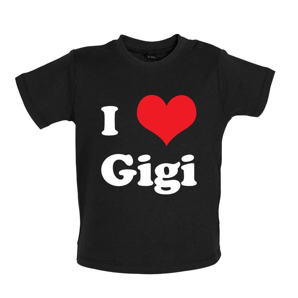 I Love Gigi - Baby / Romper - Singer Song Love Fan Sailor Song Pérez 100
