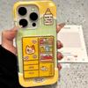 Single Layer Yellow and Green Plaid for IPhone16pomax for Apple 15pr Mobile Phone Case 14 New Style 13 Cartoon 12