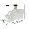 Bourbon Decanter Whiskey Pourer Half Truck 375ml Decorative Decanter with Interesting Stopper for Liquor Beer Champagne Hosting