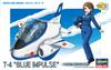 Hasegawa Egg Plane Aircraft Japan Air Force Blue Impulse Plastic Model TH13 Self-Defense T-4 Non-scale