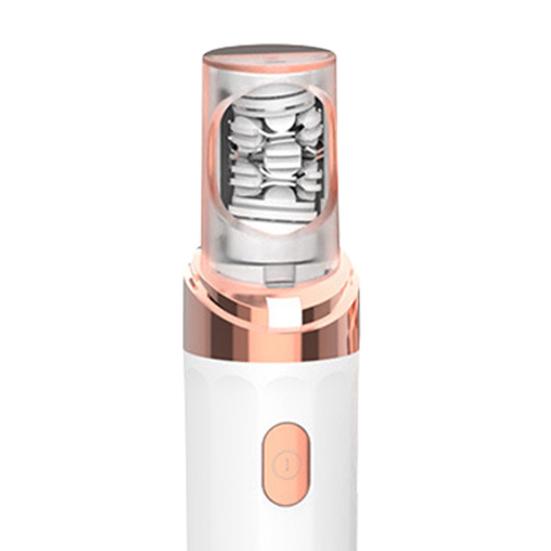 2-In-1 Electric Eyebrow Trimmer Multi-functional Painless Facial Hair Epilator Waterproof Cordless Women Brow Hair Shaver Remover