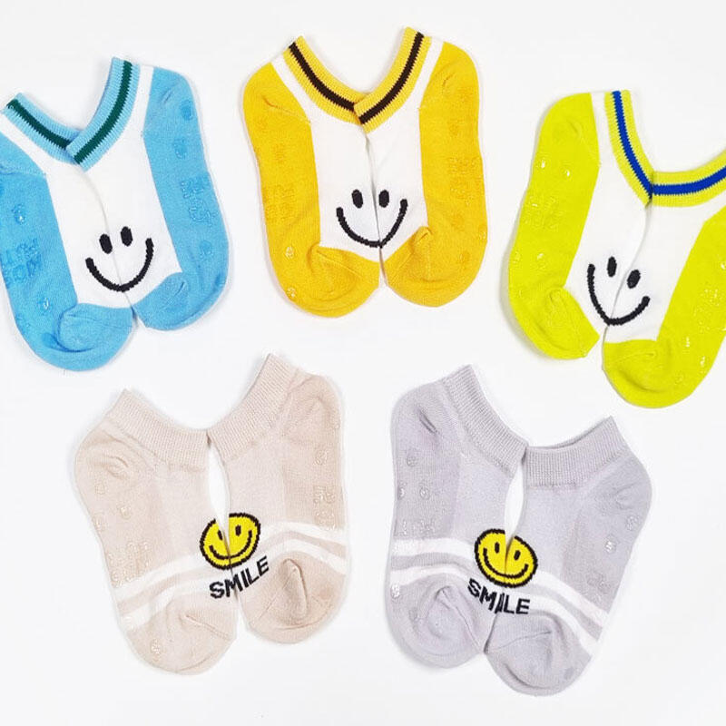 Hararoi Children s Ankle Socks Shirumang Soccer 5-Pair Set No. 2 3-4 years old