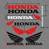 AAADH1 New For Honda Sticker Wing Decal Motorcycle Logo Kit For HONDA Hornet NT1100 CBR650R CB500 Shadow PCX VFR750 XADV Forza Monkey
