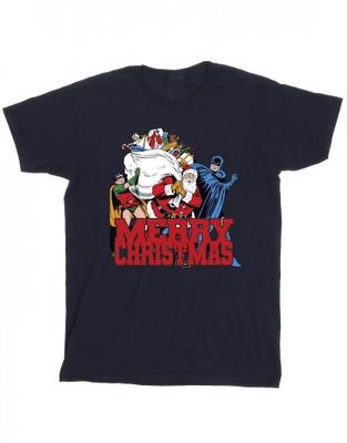 Mens Batman Merry Christmas Comic T-Shirt