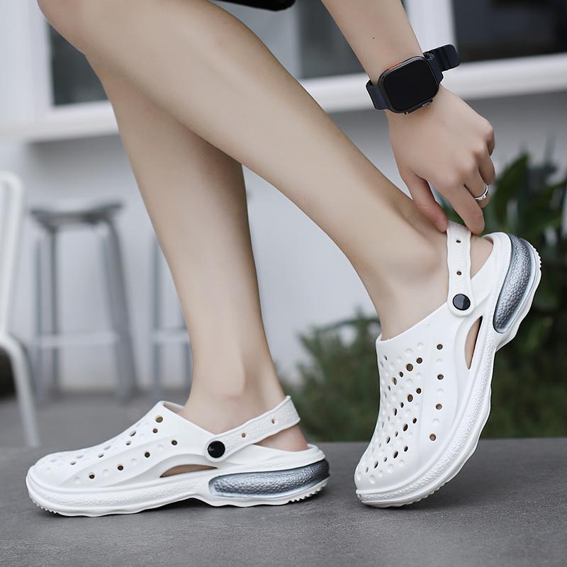 Sandals Men Comfortable Beach Shoes Male Summer Slip On Slippers Women 2024