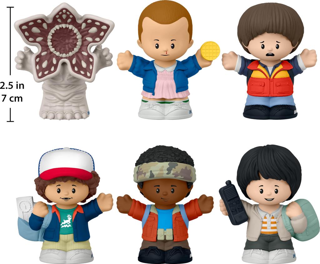 Little People Collector Stranger Things Castle Buyers Special Edition Set for Adults 6 Display Packaging Included & Fans, Figures,