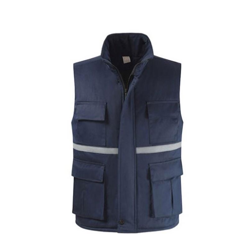AMS Unisex Winter Cotton Canvas Work Vest