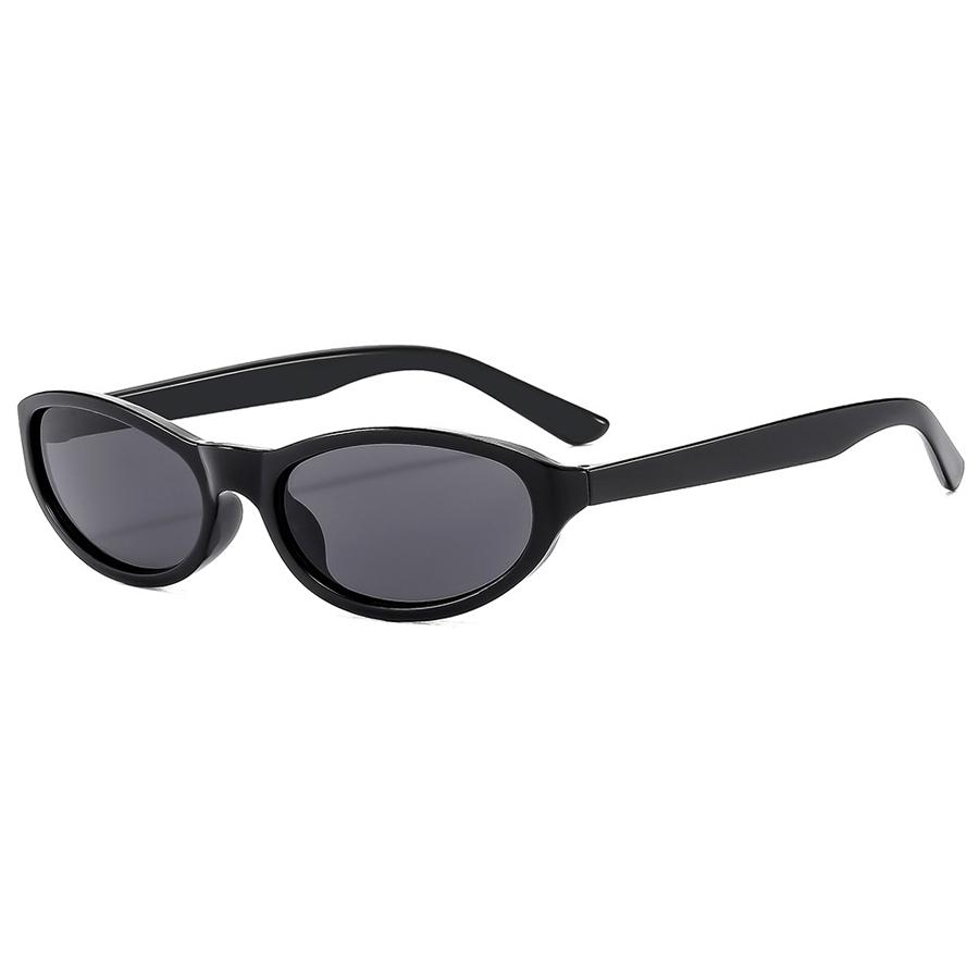 Cute Oval Compact Frame Sunglasses Women New Retro Style Sexy Sun Glasses Ladies trendy Fashion Decorative Shades Eyeglass