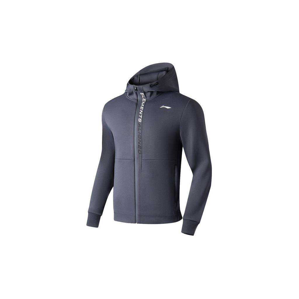 Li Ning Fitness Series Sweatshirt Men's Earth Surface Gray AWDT051-4