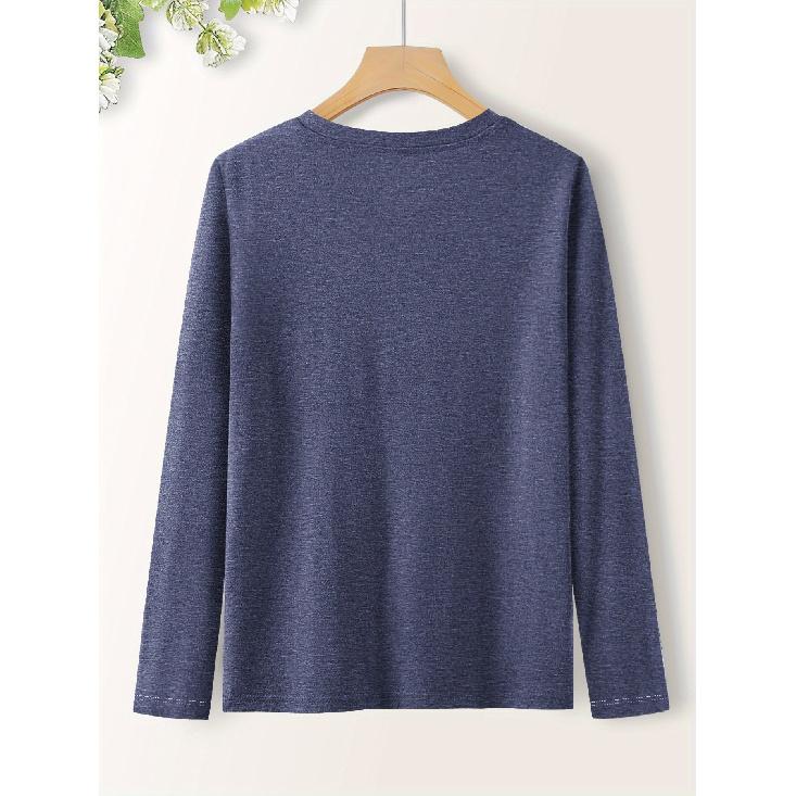 Women's Small Size Inspirational Letter Print Dress Casual Long Sleeve Elegant Summer Top Fashionable and cute T Vintage loose-fitting sportswear