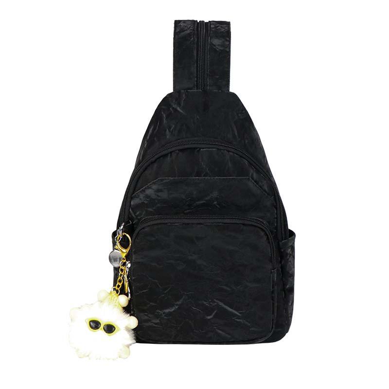 Backpack for Ladies, Fashionable and Trendy, Front-facing Bag, Versatile and Multi-layered Crossbody Bag without pendant