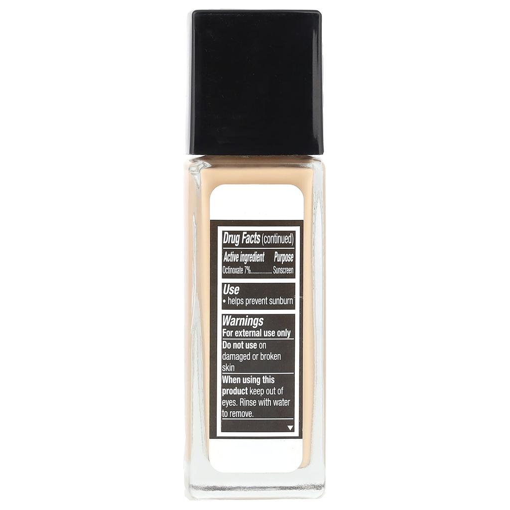 Fit Me, Dewy + Smooth Foundation, 120 Classic Ivory, 1 Fl Oz (30 Ml)