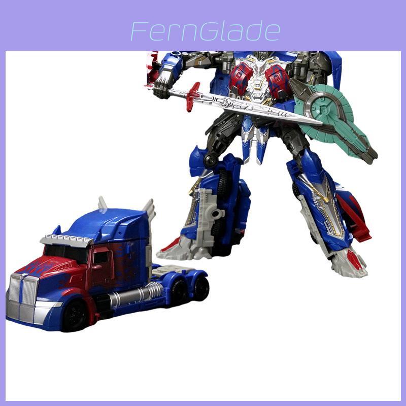 Camion Giocattolo Trasformabile Magnifico Modello Robotico Per Fan di Film Materiale Plastico Altezza 22cm