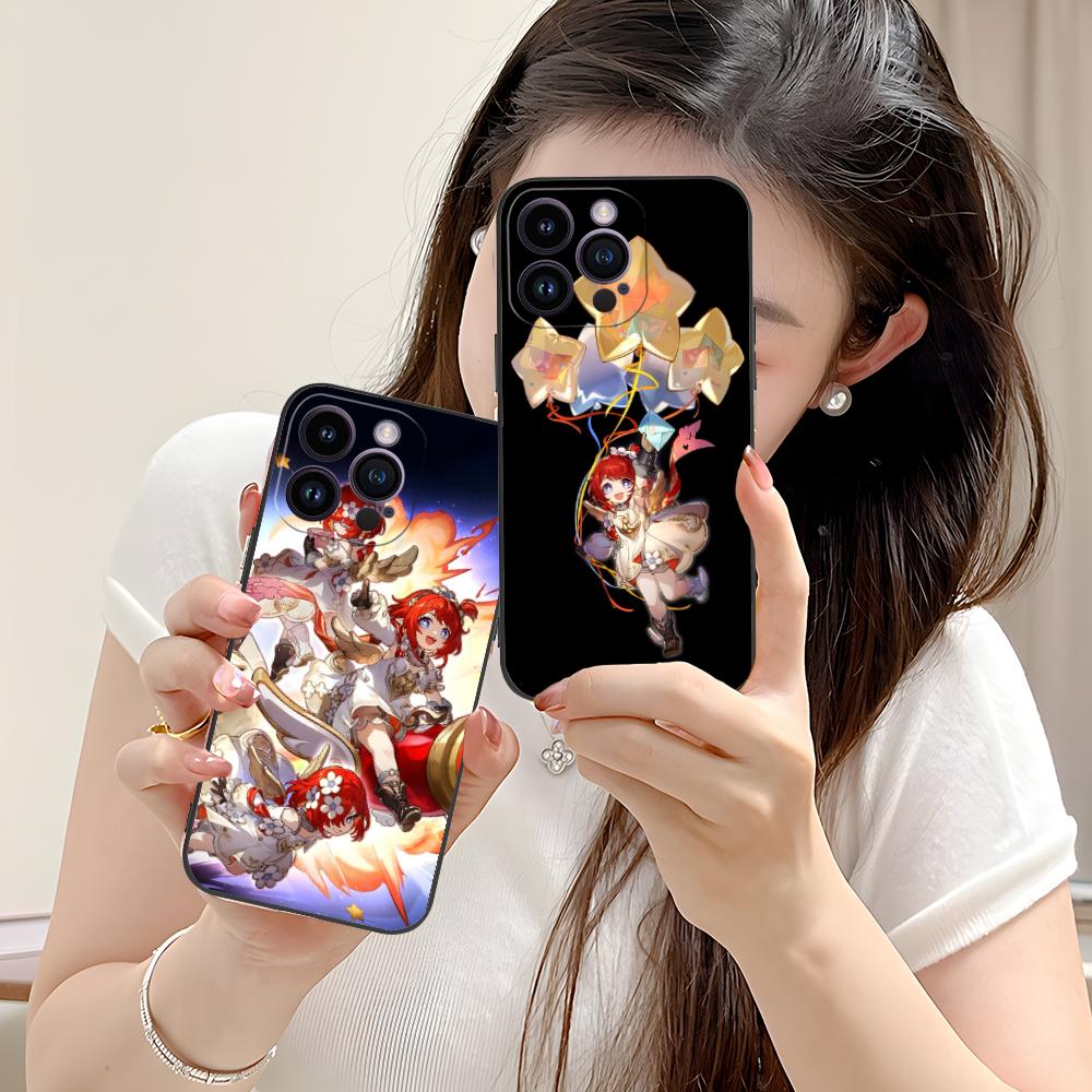 HSR Tribios Matte TPU Mobile Phone Case for iPhone 17 16 15 14 13 12 11 X XR XS 8 7 Air Pro Max Plus Mini Colorful Cover