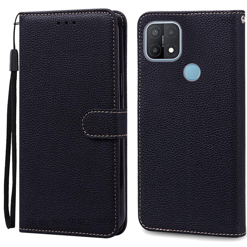 For OPPO A15 Case OPPO A15S Cover Silicone Wallet Flip Cover For OPPO A15 CPH2185 A15S CPH2179 Phone Case Leather Coque Fundas