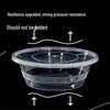 1000ml Disposable Round Food Container