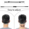 2/5pcs Universal Adjustable Eyewear Retainer Fit Sports Sunglasses Retainer Unisex Strap Safety Glasses Holder Large Round-Head