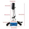 4000rpm Overhead Stirrer Adjustable Churn Stir Machine Blenders Laboratory Stirrer 100W/60W Electric Mixer multi-function Mixer