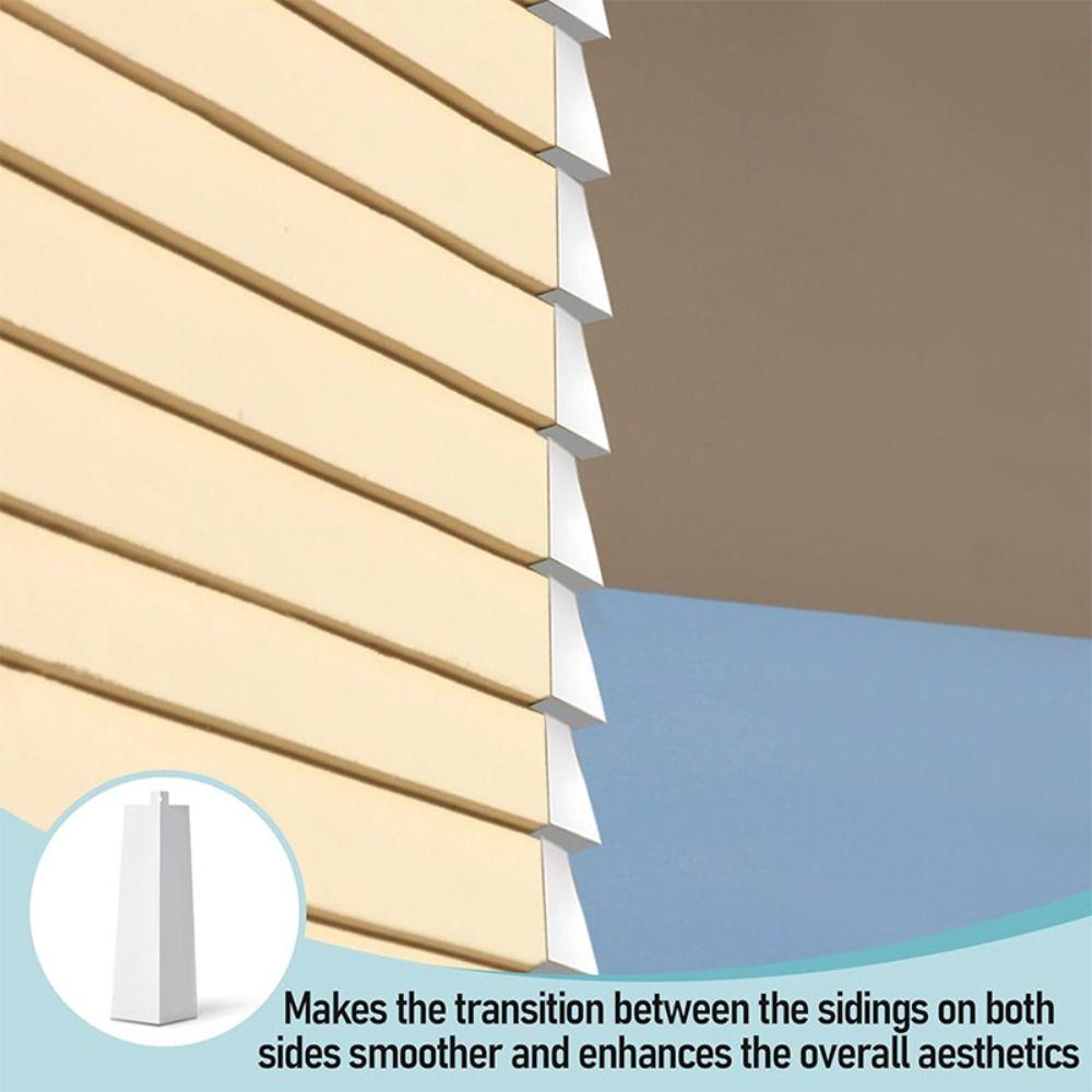 

Strong Outside Siding Corner Caps Metal Wall Corner Set Aluminum Corner Caps Set Wall Protections