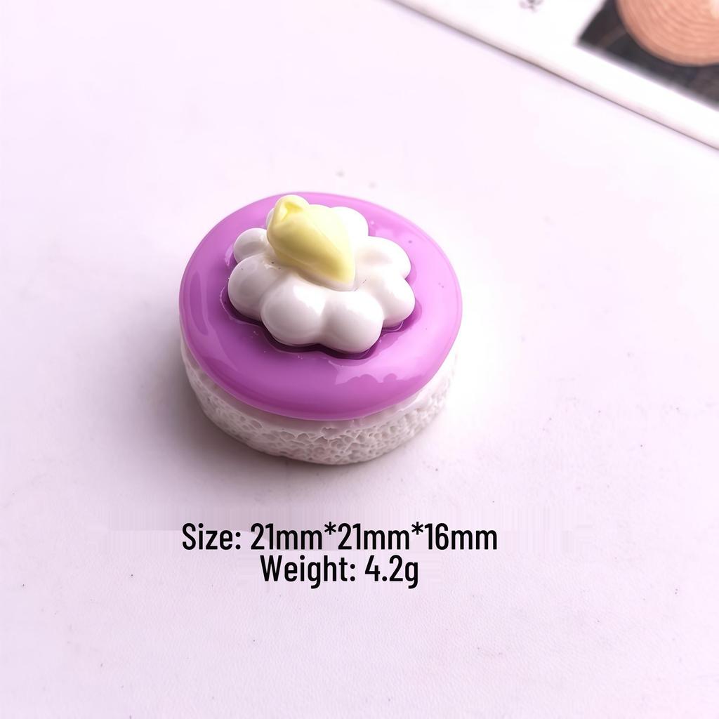Cartoon DIY Resin Ornaments for Cakes, Cream Glue, Hair Clips, Phone Cases & Shoe Buckles.