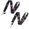 Hang Rope Outer Space Neck Straps Astronauts Lanyard Stars Pattern Hang Ropes Mobile Phone Strap