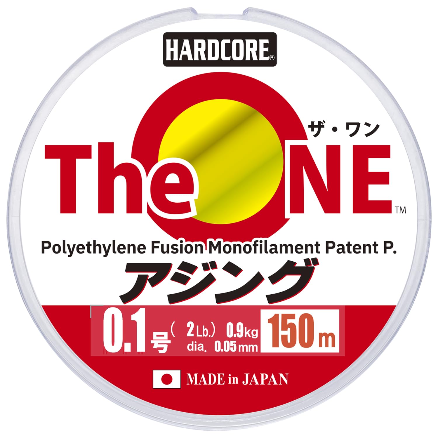 DUEL The ONE Ajing 150m Ghost Ajing sensitivity 0.1 Color Ultra-high