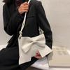 IELGY Fresh and Cute Bowknot Solid Color Casual Shoulder Bag