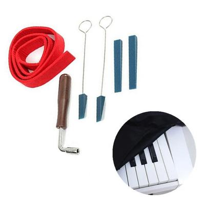 6/9Pcs Professional Piano Wrench Tuner Convenient Lever Mute Hammer Set  Music Elements