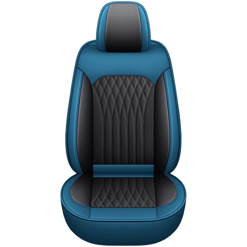 New Luxury Universal Car Seat Cover Full Set PU Leather 1 Seat Front Seat Cushion