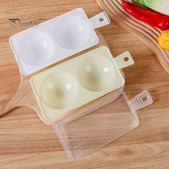Heat Resistant Egg Cookware Dual-Cavity Microwave Poacher, Cooker Steamer with Lid Fast Breakfast Cooking Tool Handle, Nonstick Poaching Maker,
