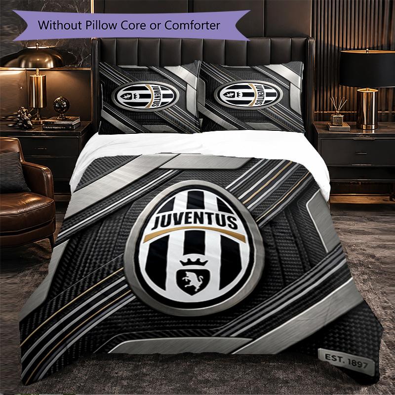 Juventus FC Pattern 3 Pieces Bedding