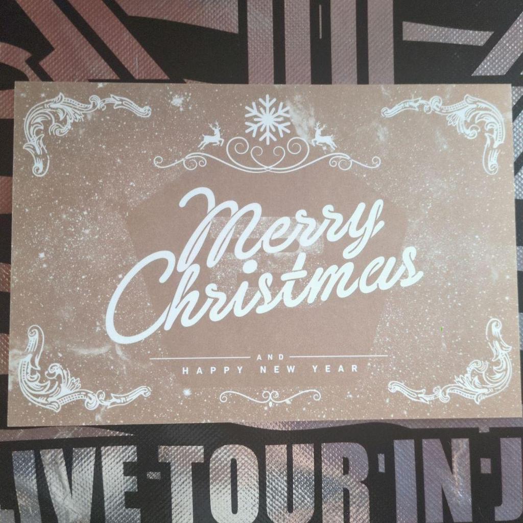 [USED] BIGBANG VIP Fan Club Exclusive Christmas Card