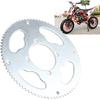 Keenso 25H 80T Rear Sprocket, High Strength Steel 54mm Rear Sprocket for 47cc 49cc Dirt ATV Quad Minimoto Motorcycle