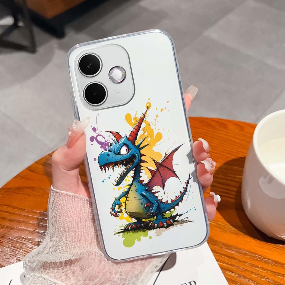 For Oppo A 5 A 5 Pro 5G Phone Case Beautiful Koi Pattern Clear Slim Silicone TPU Premium Protection Cover For OppoA5 A5Pro Funda