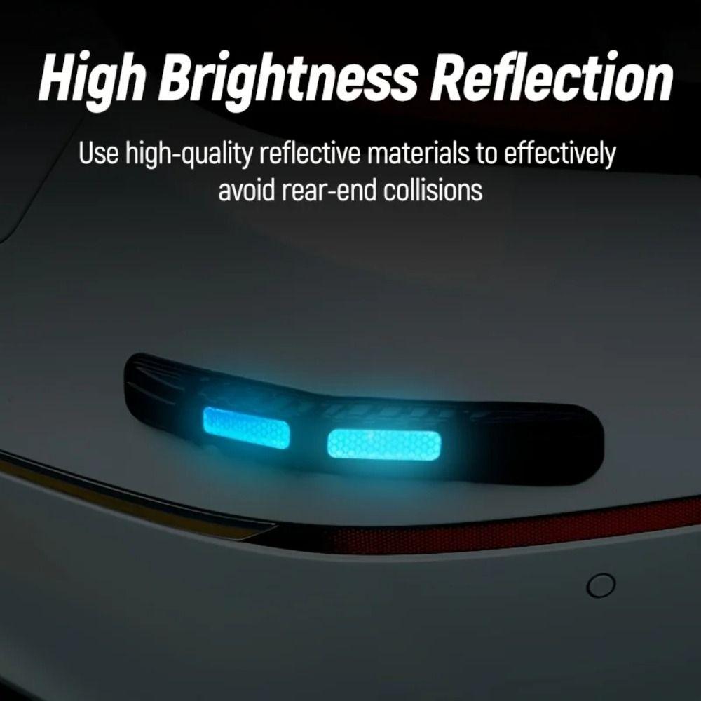 2Pcs TPU Material Car Anti-Collision Patch Self-Adhesive Auto Door Edge Guards Auto Accessories