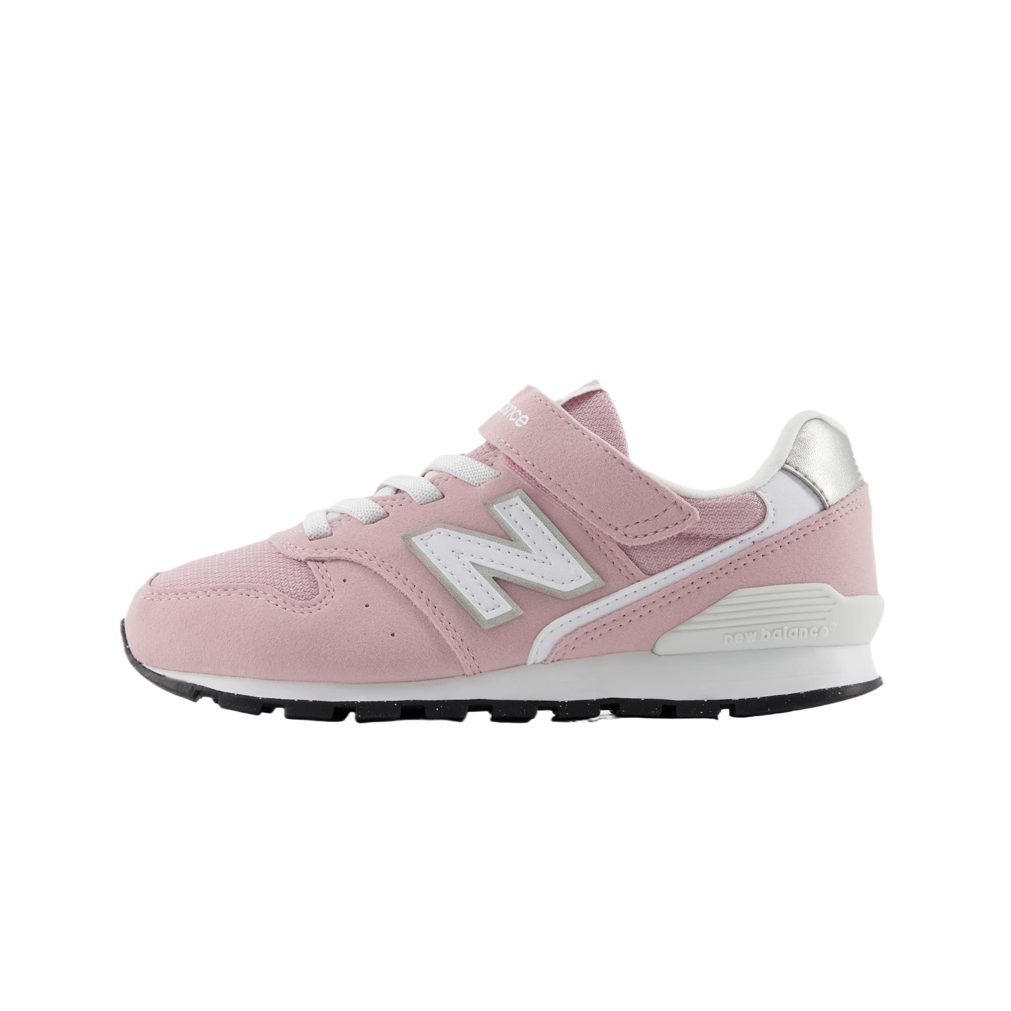 

New Balance Nb 996 Тканевые Влагоотводящие Детские Кроссовки для Бега Детские Кроссовки для Бега Серые Розовые YV996TP3 33.5